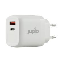 JUPIO TRASFORMATORE USB A+  USB C DA MURO 30W UDC0030